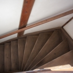 Narrow stairs in observatory